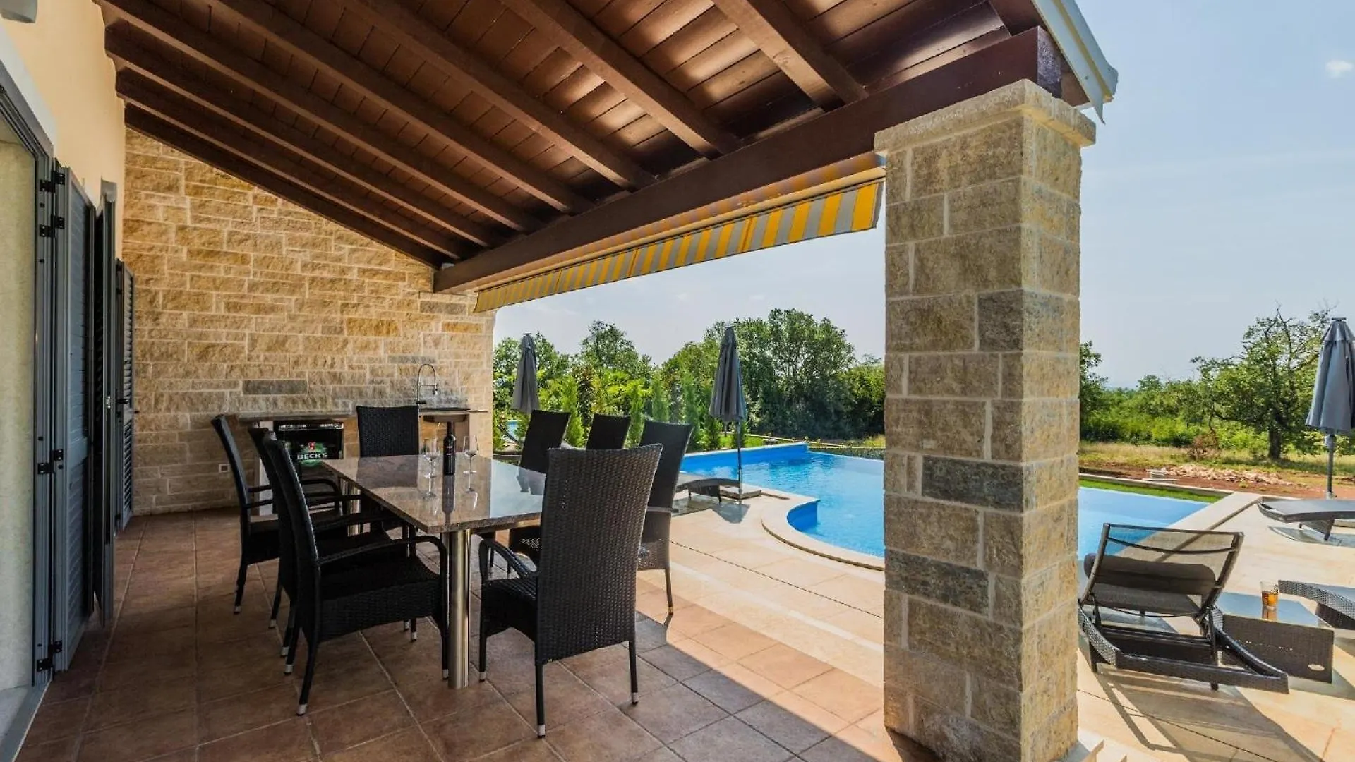 Ferienhaus Mit Privatpool Fuer 8 Personen Ca 180 Qm In Deklici, Istrien Istrische Riviera Kaštelir Chorwacja